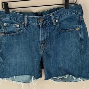 Levi 550 Cut Off Jean Shorts 32